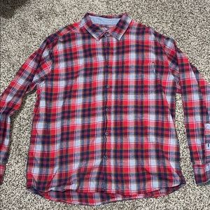Men’s Eddie Bauer flannel long sleeve top- XXL